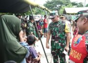 Tim Wasev Interaksi Langsung Dengan Masyarakat Di Lokasi Sasaran Non Fisik TMMD 127 Kodim 1417/Kdi