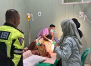 Kecelakaan Lalu Lintas di Desa Matanauwe, Satu Pengendara Motor Alami Luka Serius