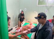 Wujud Kepedulian Polri, Kapolres Buton Berikan Tali Asih kepada Korban Kecelakaan di Kecamatan Sampolawa
