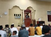 Safari Ramadhan, Kapolsek Lapandewa Berikan Imbauan Kamtibmas kepada Para Jemaah