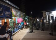 Cegah Gangguan Kamtibmas, Koramil 1413-10/Lasalimu Laksanakan Patroli Bersama Komduk