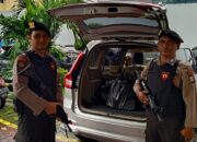 Sat Samapta Polres Soppeng Laksanakan Pengawalan Cover Dana BRI ke Makassar, Perjalanan Aman dan Lancar