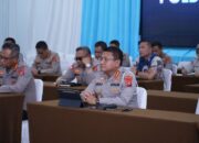 Dirlantas Polda Sultra Ikuti Vicon Kapolri, Bahas Anev Sitkamtibmas Terkini Secara Nasional