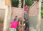 Satgas TMMD 127 Kendari Mulai Lakukan Pengecoran Slop Atas