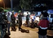 Jaga Malam, Jaga Wilayah: Koramil Wanci dan Komduk Gelar Patroli Bersama