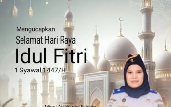 Kepala Kantor UPP Kelas III Lapuko Nurbaya Mengucapkan Selamat Hari Raya Idul Fitri 1 Syawal 1447/H