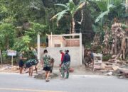 Sentuhan Tangan Terampil Satgas TMMD 127 Sulap MCK Kumuh Jadi Layak Pakai di Sambuli