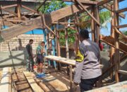 Sinergi TNI-Polri Bedah Rumah Warga di TMMD 127 Kendari