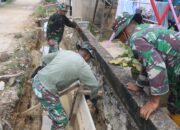 Satgas TMMD 127 Kodim 1417/Kendari Pacu Pengerjaan Drainase