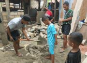 Cilik Namun Tangguh: Anak-Anak Petoaha Ikut Bahu-Membahu Sukseskan TMMD ke-127