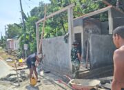 Sentuhan Terampil Satgas TMMD Kodim Kendari, Wujudkan MCK Layak bagi Warga Sambuli