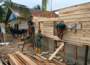 Menuju Finis, Pembangunan Dinding RTLH Unit ke-3 di Petoaha Capai 95 Persen