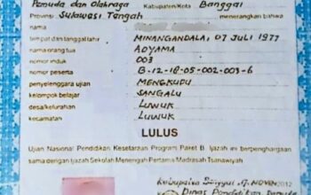 Masyarakat Kab. Banggai Dorong APH Usut Kembali Kasus Ijazah Palsu Kades Minangandala
