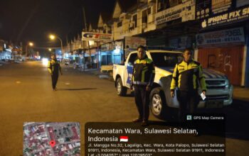 Satlantas Polres Palopo Laksanakan Pengamanan dan Patroli, Antisipasi Balap Liar