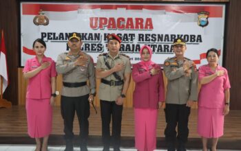 Kapolres Toraja Utara Lantik Akp Muhammad Arif Sebagai Kasat Resnarkoba Yang Baru