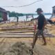Perkokoh Fondasi, Satgas TMMD 127 Kendari Mulai Pasang Besi RTLH di Nambo