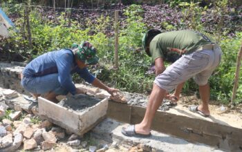 Cegah Luapan Air, Satgas TMMD 127 Tingkatkan Kapasitas Drainase di Kelurahan Anggoeya