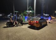 Antisipasi Kenakalan Remaja menjelang Sahur, Polsek Enrekang melaksanakan Patroli