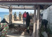 Perkuat Kemanunggalan TNI–Rakyat, Babinsa Koramil Batauga Pimpin Kerja Bakti di Laompo