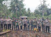 Dukung Program Ketahanan Pangan, Polres Banggai Tanam Jagung Serentak Kuartal I di Nambo