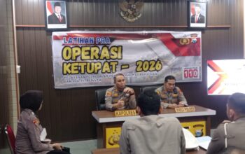 Latihan Pra Ops Ketupat 2026, Kapolres Parepare : Ini Operasi Kemanusiaan, Keselamatan Pemudik Menjadi Prioritas Utama
