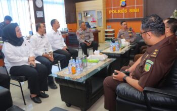Perkuat Sinergitas Penegakan Hukum, Kapolres Sigi Terima Kunjungan Kajari Sigi