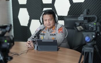 Dirlantas Polda Sultra Jadi Narasumber Dialog Interaktif RRI Kendari, Bahas Mudik Aman dan Nyaman