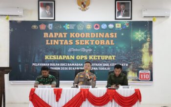 Jelang Idul Fitri 1447 H, Polres Tator Gelar Rakor Lintas Sektoral Operasi Ketupat 2026