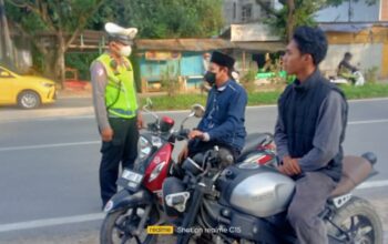 Satgas Tindak Ditlantas Polda Sultra Tertibkan Pelanggaran Lalu Lintas di Sejumlah Ruas Jalan Kendari