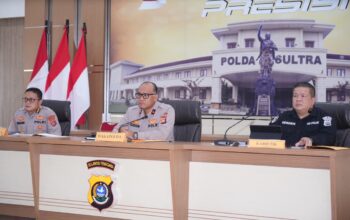 Dirlantas Polda Sultra Ikuti Rapat Anev Program Quick Wins Transformasi Polri Triwulan I 2026