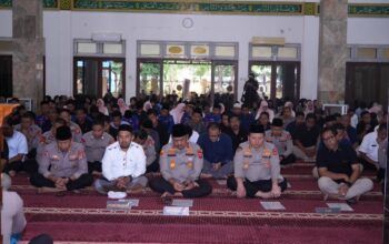 Dirlantas Polda Sultra Hadiri Peringatan Nuzulul Qur’an 1447 H di Masjid Al-Amin