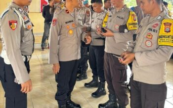 Perkuat Pengawasan Internal, Polres Sigi Gelar Tes Urine dan Gaktibplin di Polsek Jajaran