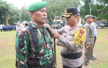 Kapolres Wajo Pimpin Apel Operasi Ketupat 2026, Fokus Pengamanan Jalur Mudik dan Tempat Ibadah