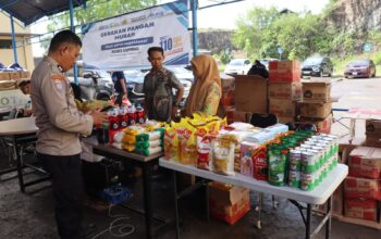 Polres Soppeng Gelar Gerakan Pangan Murah, Bantu Masyarakat Penuhi Kebutuhan Pokok di Bulan Ramadhan