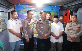 Antisipasi Kepadatan Pemudik, Kapolres Banggai Cek Pelabuhan Luwuk