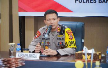 Kapolres Banggai Imbau Masyarakat Waspadai Cuaca Ekstrem Saat Mudik Lebaran