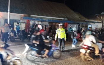 Perlancar Arus Mudik Lebaran, Polantas Gatur di Pelabuhan Rakyat Luwuk