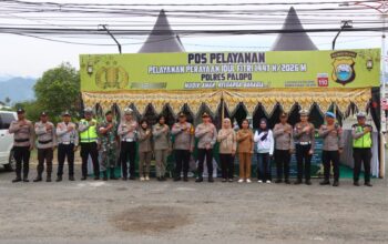 Kapolres Palopo Kunjungi Ke Sejumlah Pos Pengamanan Dalam Rangka Ops Ketupat 2026