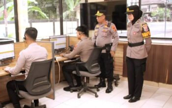 Optimalkan Layanan 110, Kabag Ops dan Pamapta II Polres Enrekang Perkuat Dukungan Operasi Ketupat Pallawa 2026