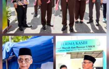 Peduli Kebutuhan Masyarakat, Kajati Sumbar Gelar Pasar Murah dan Launching Program UMKM Mitra Ahdyaksa