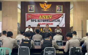 Polres Sinjai Gelar Anev Operasi Ketupat 2026, Evaluasi Kinerja dan Siapkan Strategi Pengamanan Lebaran.