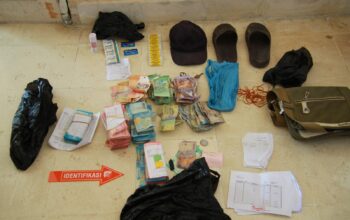 Polisi Olah TKP Penemuan Mayat Pria Asal Taliabo di Mangkio, Luwuk