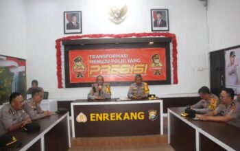 Kapolres Enrekang Gelar Anev Sitkamtibmas, Tekankan Kesiapsiagaan Personel dan Optimalisasi Pelayanan Jelang Idul Fitri 1447 H