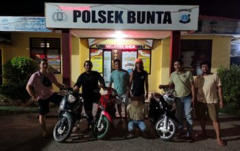 Sinergi Antar Polres, Pelaku Curanmor dari Touna Berhasil Diamankan Polsek Bunta