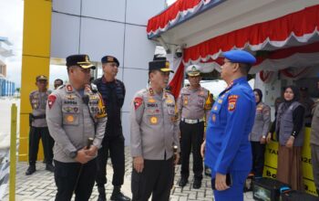 Kapolda Sulteng Turun Langsung Cek Pos Pengamanan Mudik di Palu dan Donggala