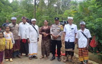 Polres Konawe Utara Laksanakan Pengamanan dan Monitoring Rangkaian Ibadah Nyepi