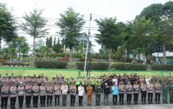 Polres Soppeng Gelar Apel Kesiapan Pengamanan Malam Takbiran Idul Fitri 1447 H