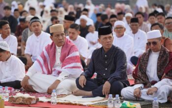 Sinergi Polri dan Masyarakat, Polda Sulteng Gelar Sholat Idul Fitri 1447 H di Mapolda