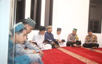 Polsek KPN Lakukan Yasinan Bersama, Libatkan Santri Hilyatul Irsyad Parepare