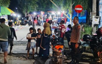 Patroli Malam Polsek Tempe Sasar Titik Rawan di Kota Sengkang